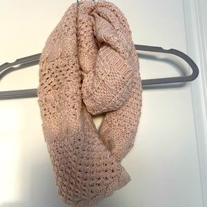 Sparkley pink scarf